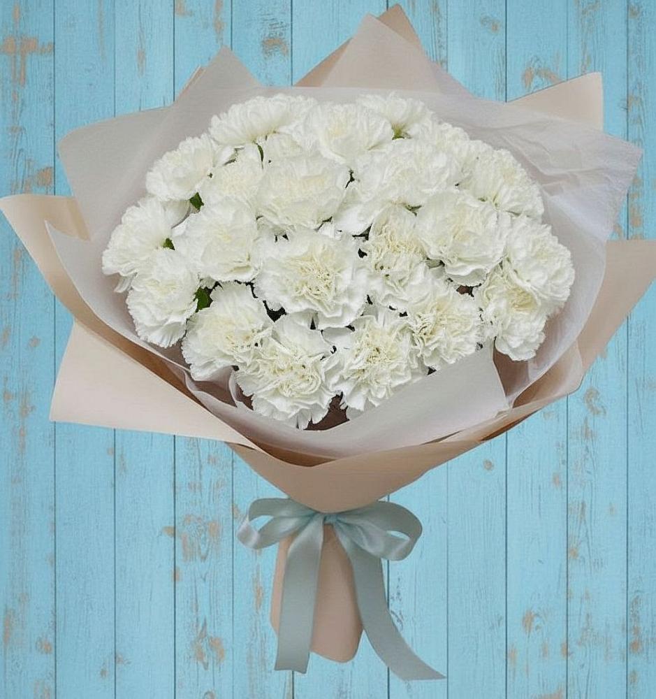 Букет цветов из: Гвоздики в Первомайском Томской области