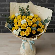 Букет цветов из:  Розы #REPLACE_PRED# Первомайском Томской области