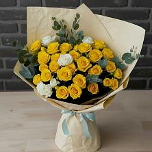 Букет цветов из:  Розы в Первомайском Томской области