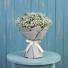 Букет цветов из:  Гипсофила в Первомайском Томской области
