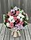 Букет цветов из: Альстромерии, Гвоздики, Розы и Хризантемы в Первомайском Томской области