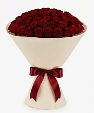 Букет 101 Бордовая роза Блэк Бакарра в Первомайском Томской области