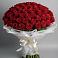 Букет 101 Красная роза Блэк Мэджик в Первомайском Томской области