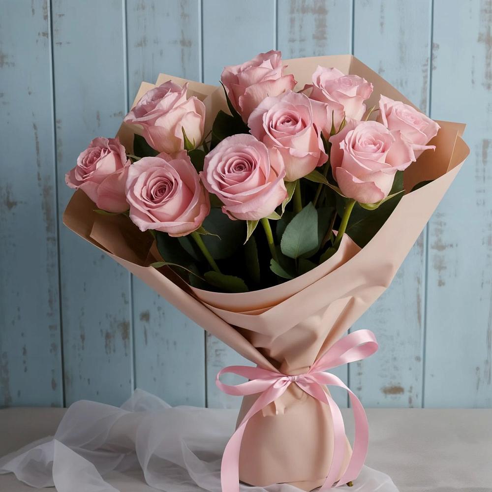 Букет цветов из: Розы в Первомайском Томской области