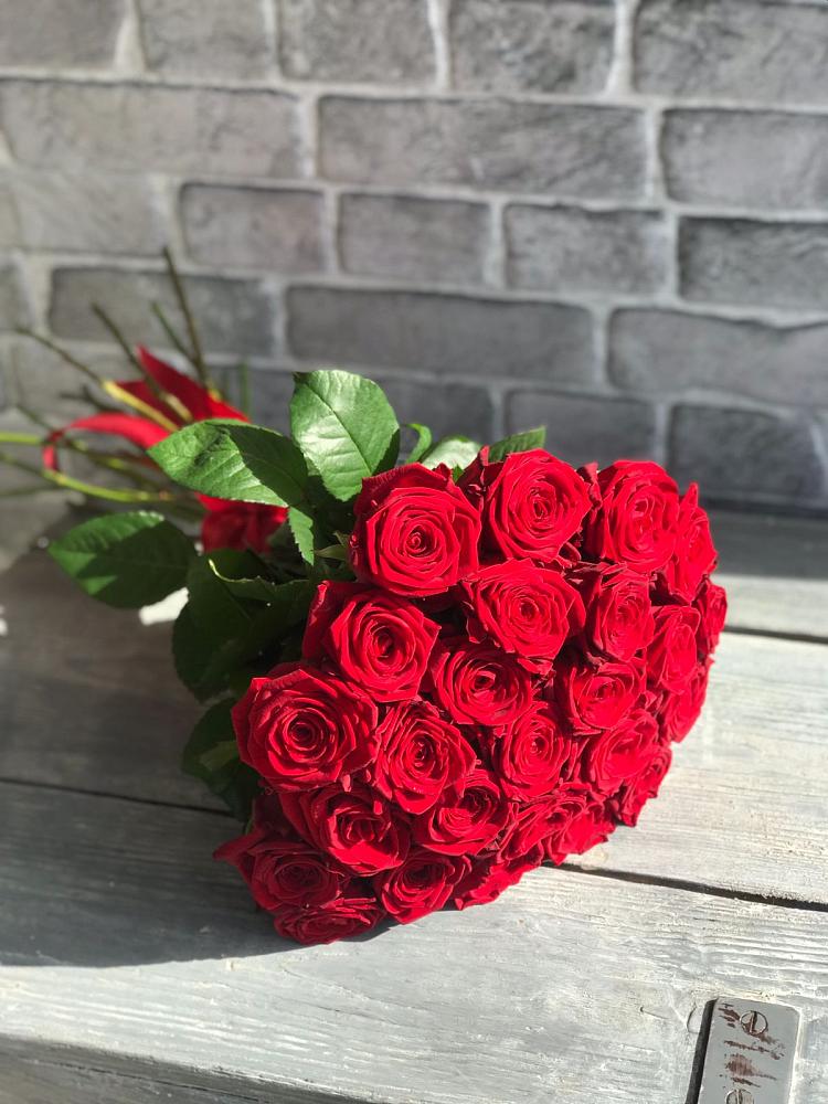 Букет Красные розы Фридом в Первомайском Томской области