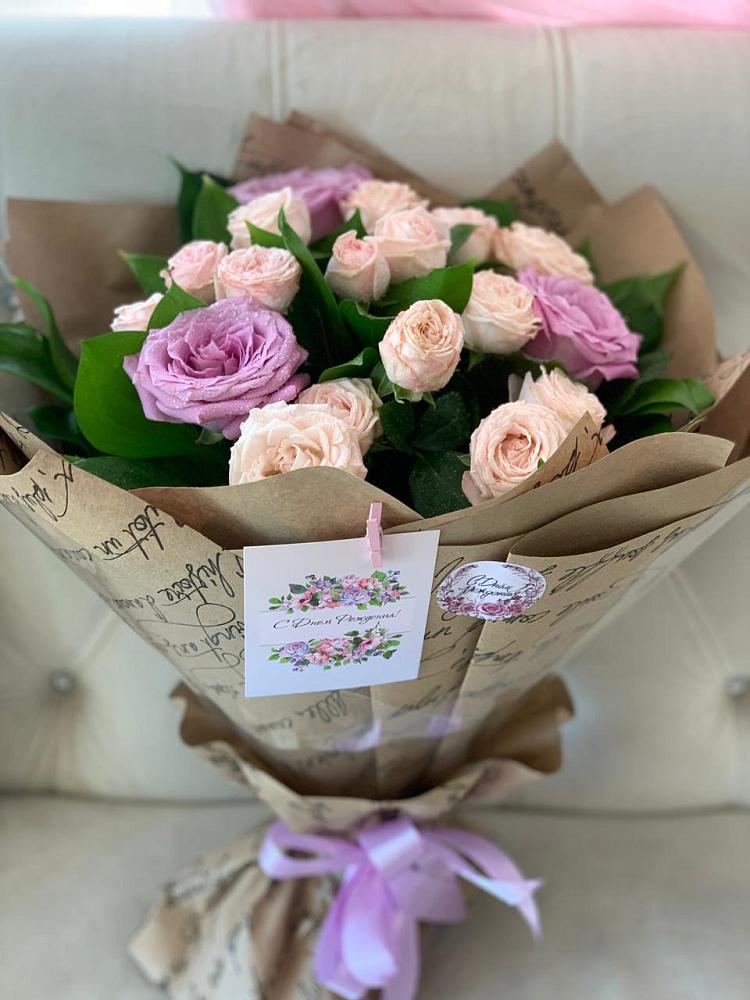 Букет цветов из: Розы в Первомайском Томской области