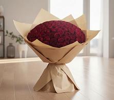 Букет 101 Красная роза в Первомайском Томской области