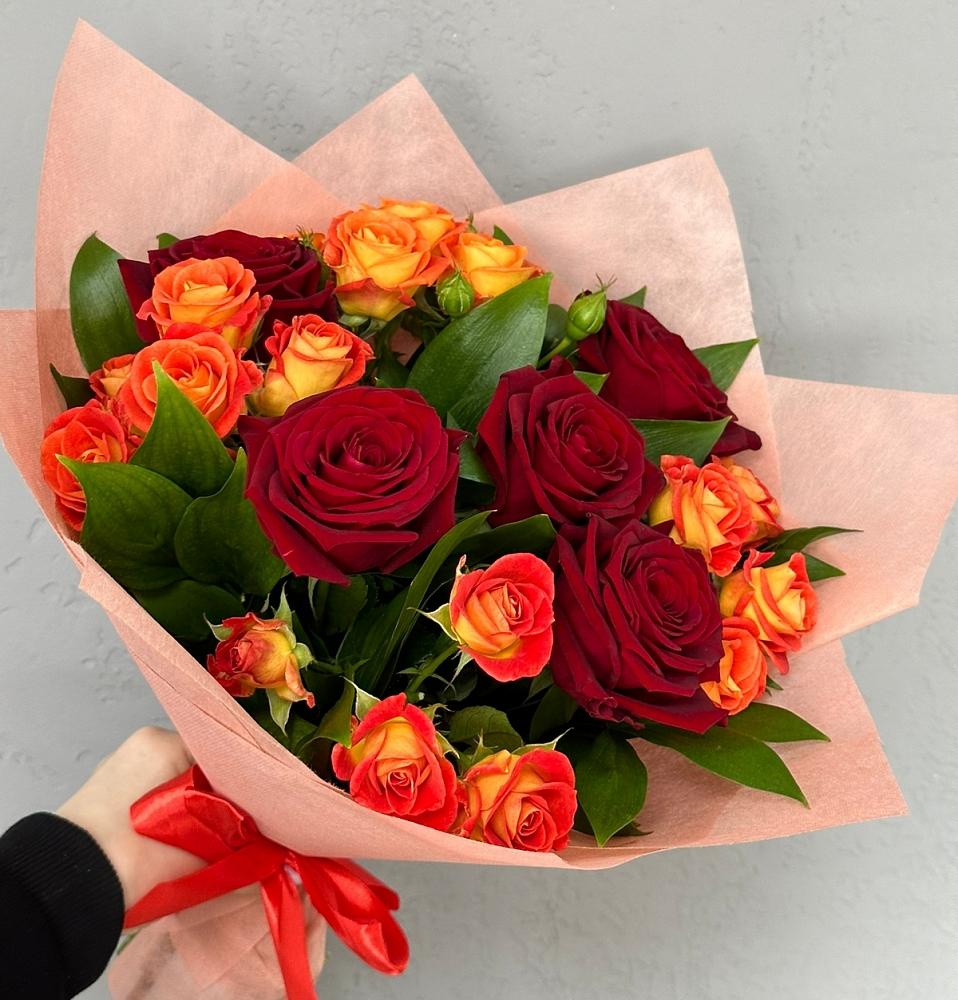 Букет Любовь и восторг в Первомайском Томской области