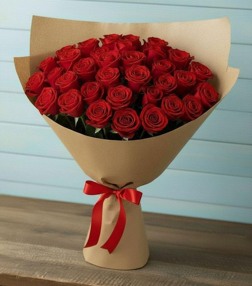 Букет Красные розы Милано в Первомайском Томской области