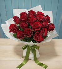 Букет Красные розы в Первомайском Томской области