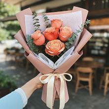 Букет цветов из:  Розы в Первомайском Томской области