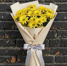 Букет цветов из:  Хризантемы в Первомайском Томской области