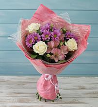 Букет цветов из:  Герберы в Первомайском Томской области