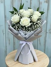 Букет цветов из:  Розы #REPLACE_PRED# Первомайском Томской области