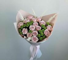 Букет цветов из:  Розы и Хризантемы в Первомайском Томской области
