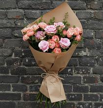 Букет цветов из:  Розы в Первомайском Томской области