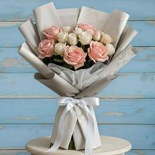 Букет цветов из:  Розы в Первомайском Томской области