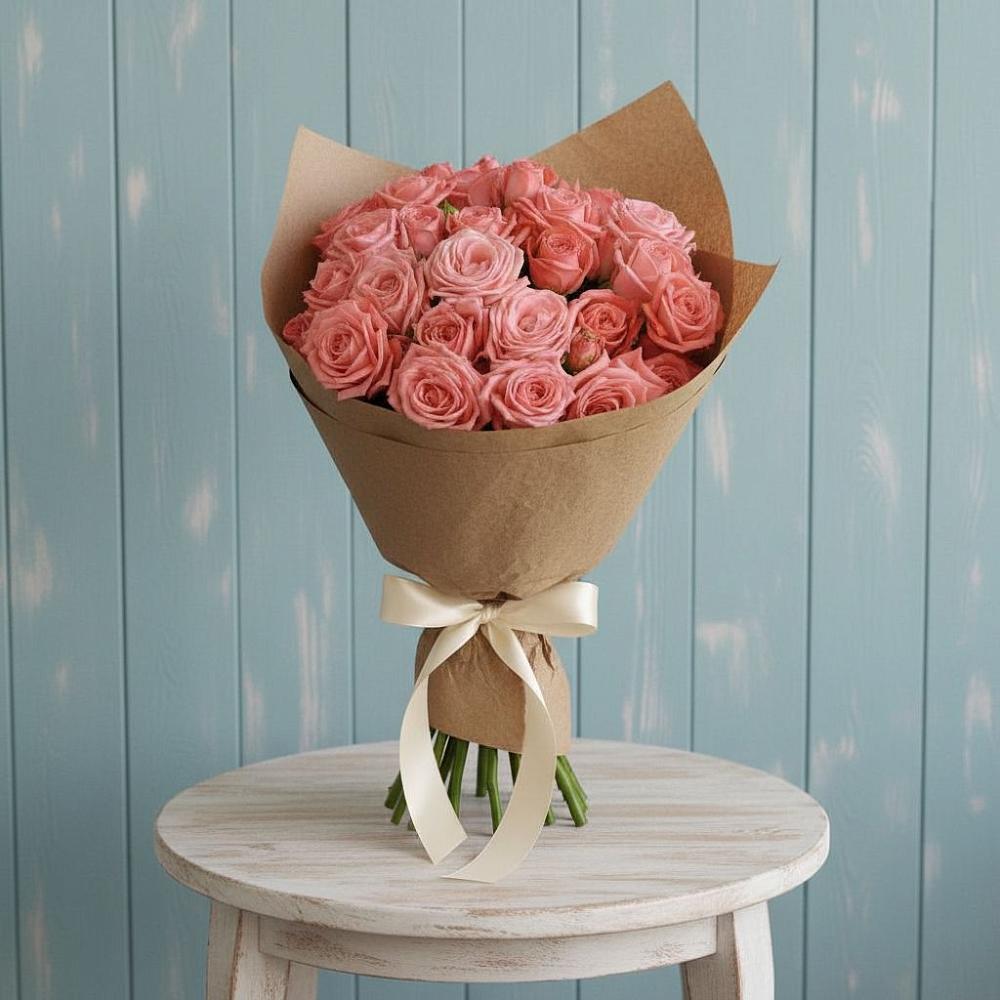 Букет цветов из: Розы в Первомайском Томской области