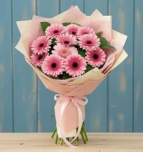 Букет цветов из:  Герберы в Первомайском Томской области