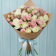 Букет цветов из:  Розы в Первомайском Томской области